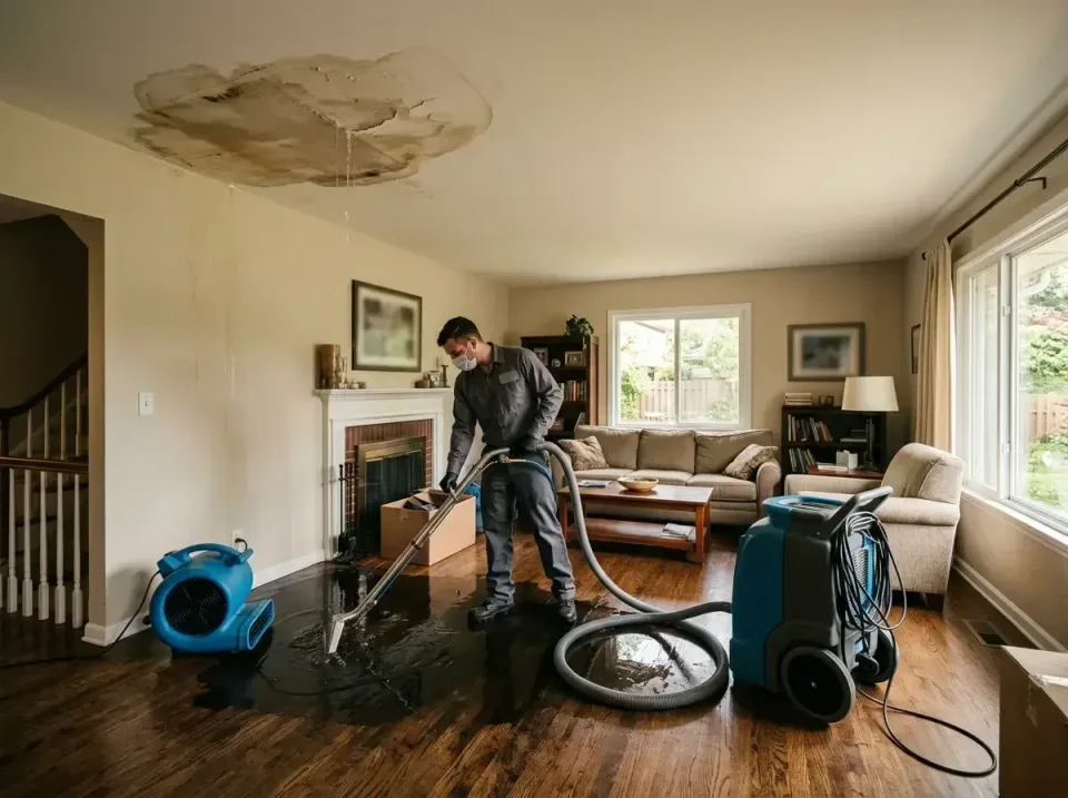 attic-pipe-burst-ceiling-drip-008 — frequently asked questions, Water Damage Restoration & Carpet Care in West Hattiesburg,…